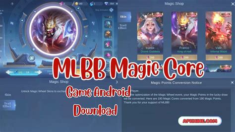 MLBB Magic Core APK 1.8.21 Free Download For Android 2024.